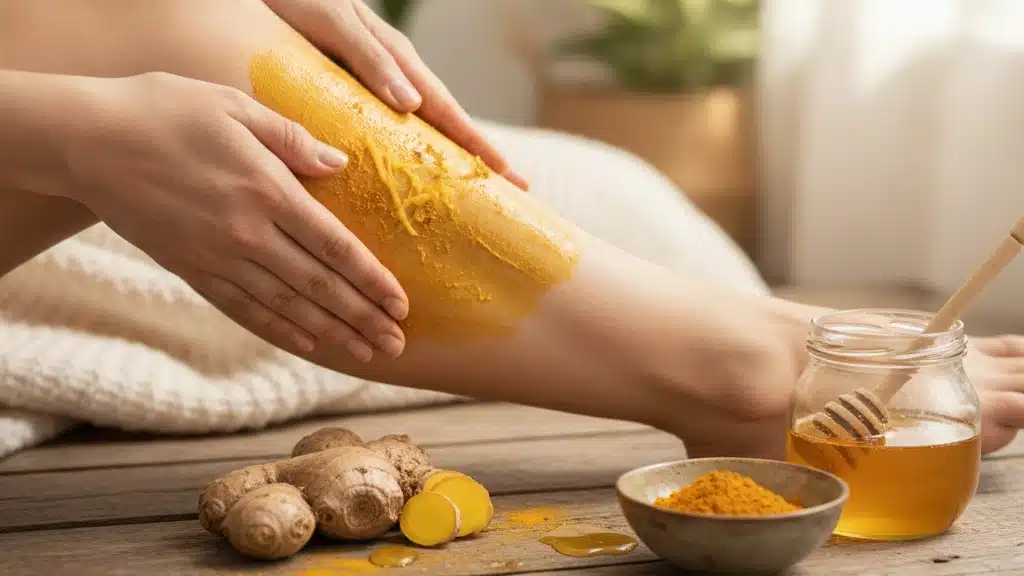 Como Aliviar a Dor no Joelho com Ingredientes que Você Tem em Casa