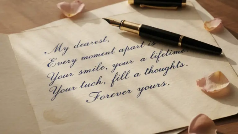Chegou uma carta de amor pra você