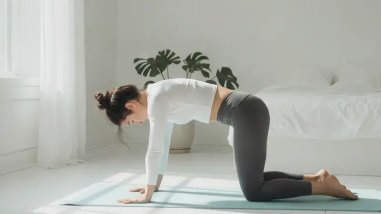 Como aliviar dor na coluna com exercícios simples para fazer em casa