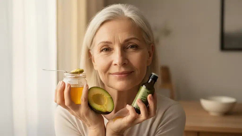 Ingredientes simples que funcionam para apagar rugas naturalmente em casa