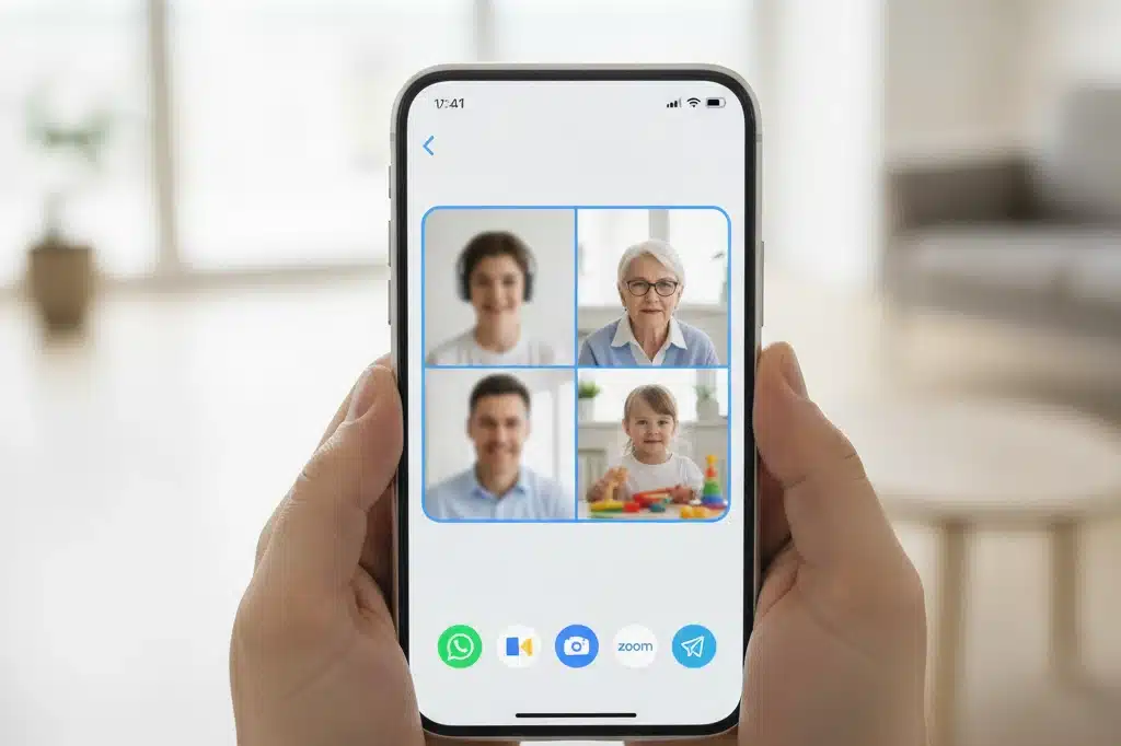 Melhores apps de videochamada grátis para ver seus netos quando quiser