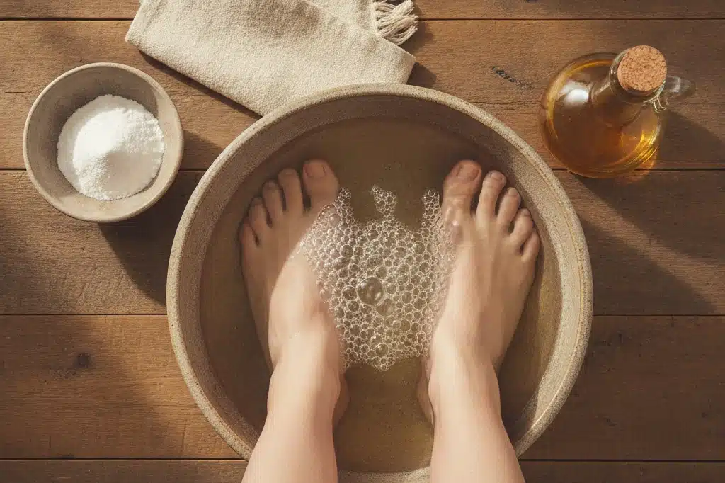 Como eliminar fungos das unhas com bicarbonato e vinagre
