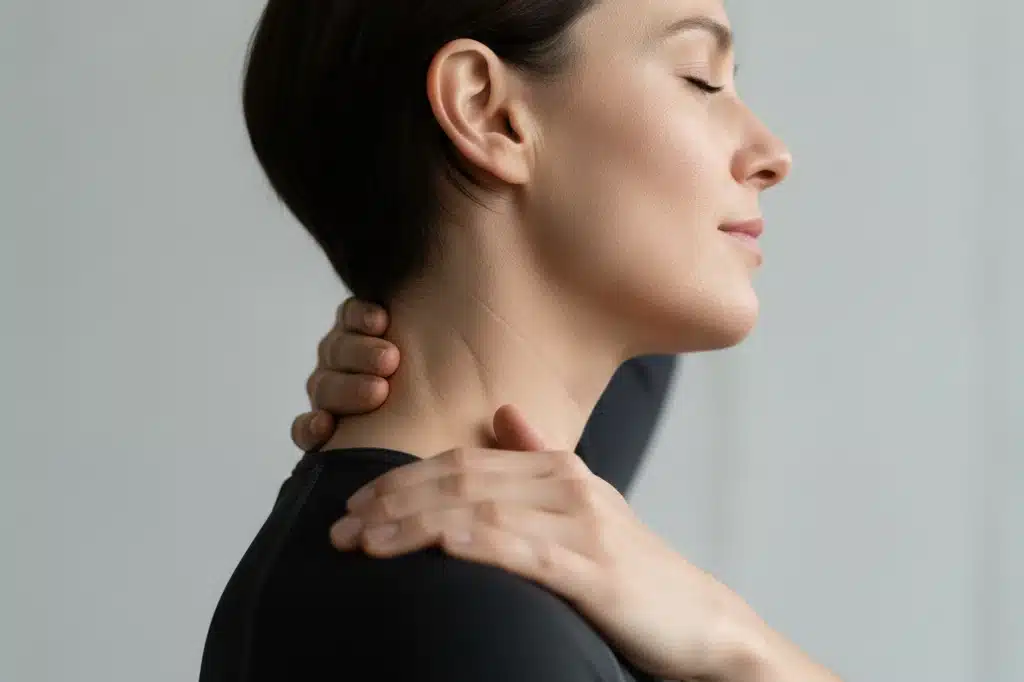 Exercícios simples para aliviar a dor no pescoço em 10 minutos