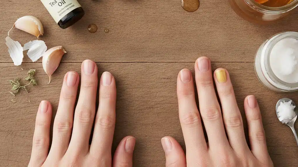 Ingredientes naturais que combatem o fungo das unhas rapidamente