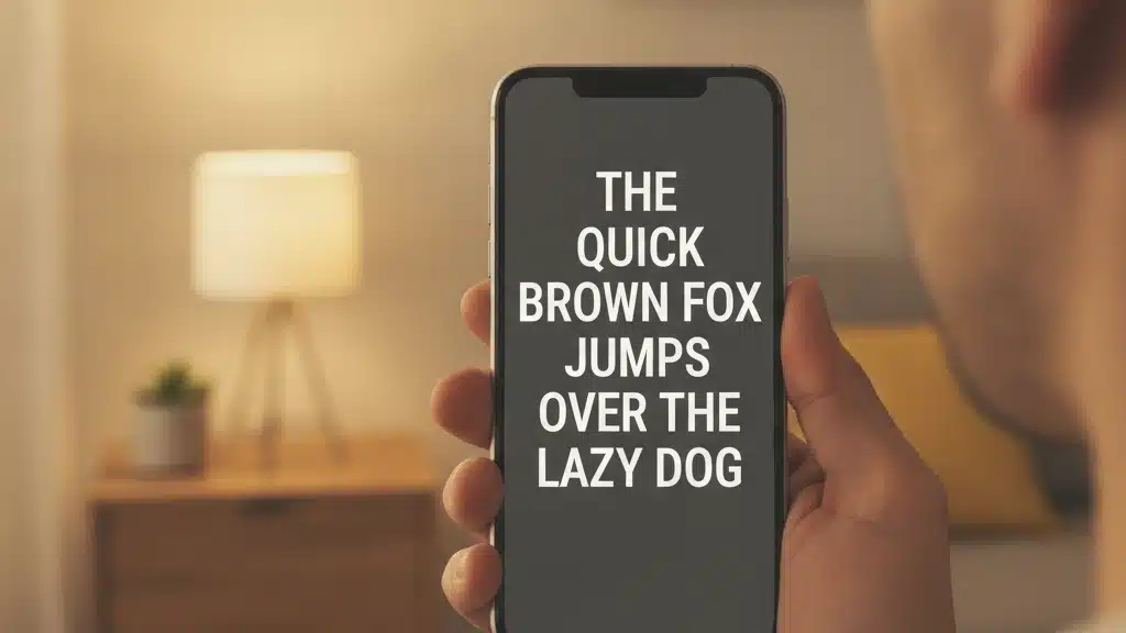 Ajuste a Fonte do Seu Celular para Enxergar Melhor