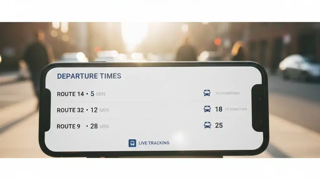 App grátis para consultar horários de ônibus agora