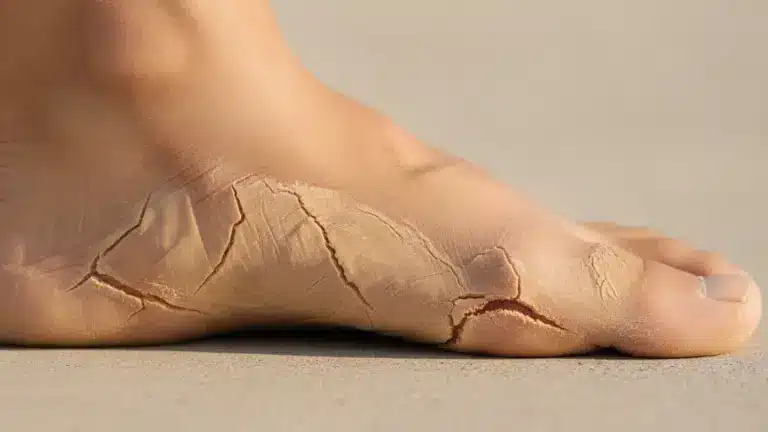 Calcanhar rachado: causas e prevenção natural