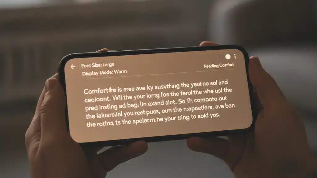 Como aumentar o tamanho das letras no seu celular
