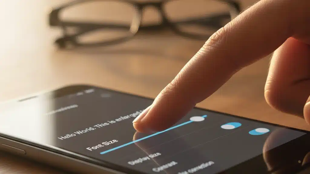 Dicas para aumentar letras e melhorar a leitura no smartphone