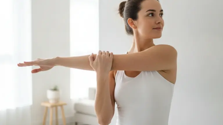 Exercícios simples para aliviar dor nos ombros em casa