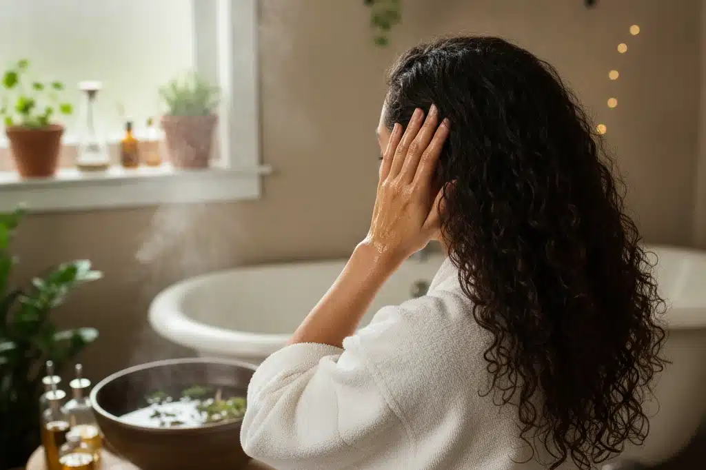 Ingredientes naturais que fortalecem a raiz do cabelo