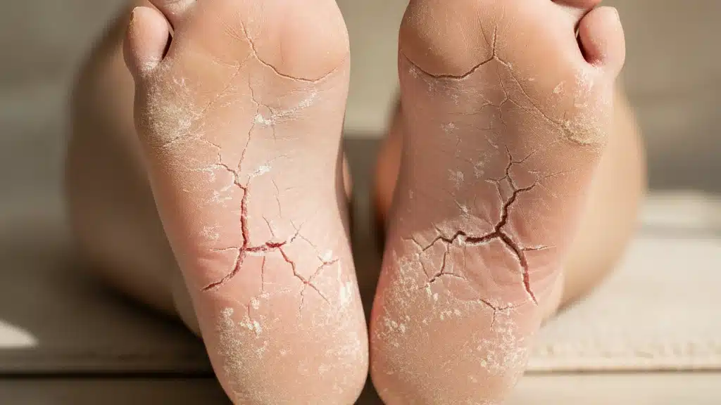 Rachaduras nos Pés: Causas e Prevenção Eficaz